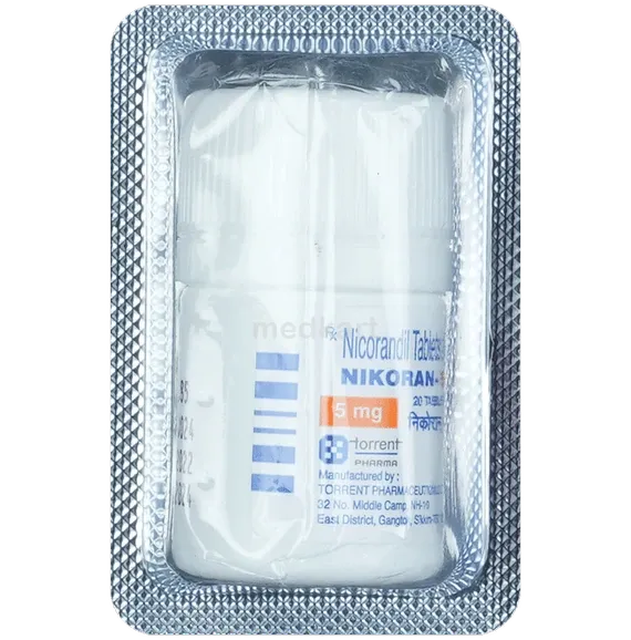 nikoran 5mg tablet 20's